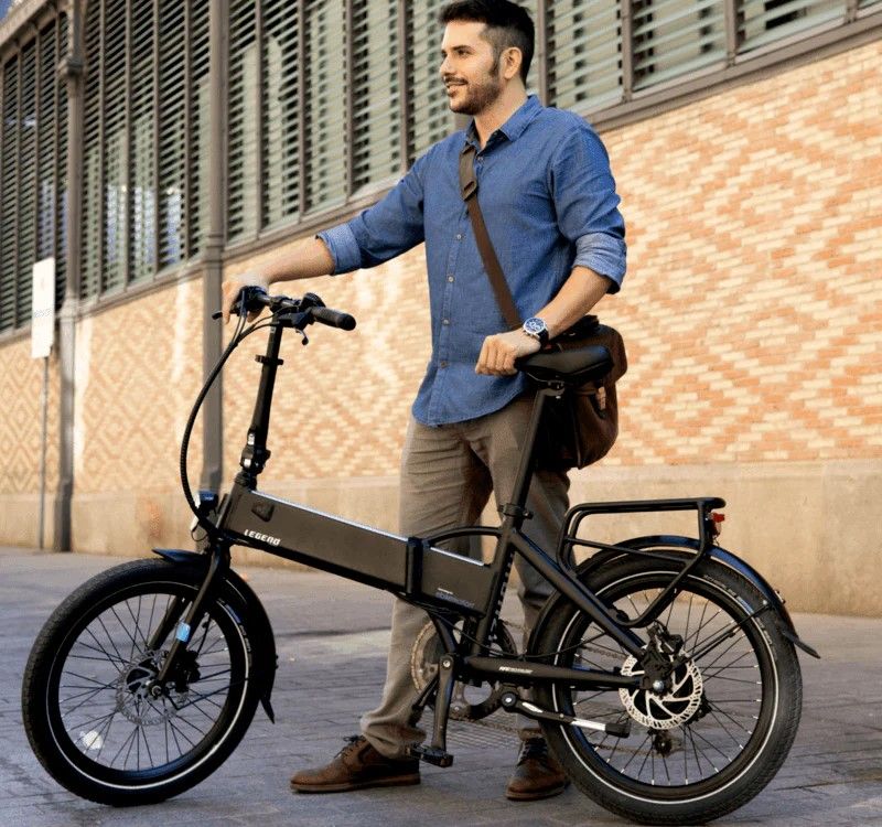 Batería Panasonic, 100 km de autonomía: esta bici eléctrica plegable está de oferta con un 20% de descuento