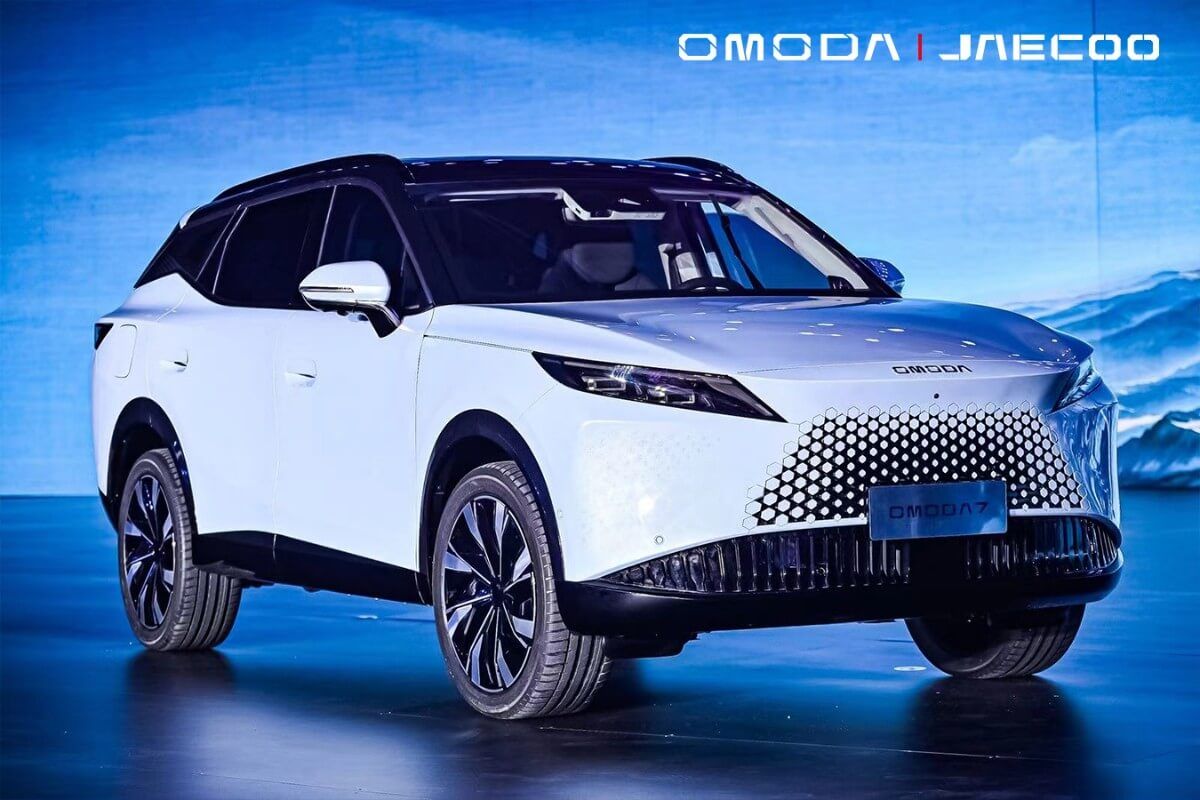 Se presenta el Omoda 7, un SUV híbrido enchufable rival del MG HS