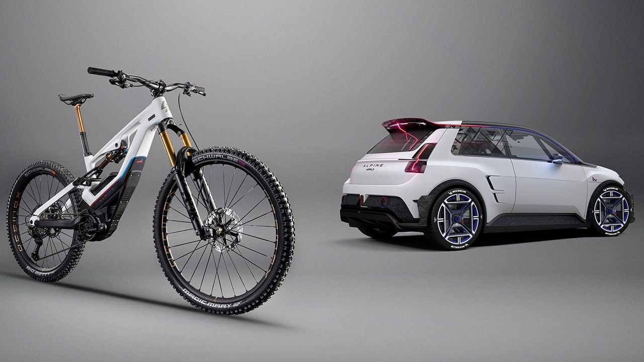 Alpine se pasa también a las eMTB junto a Lapierre y presenta la bicicleta eléctrica GLP III SE inspirada en el A290