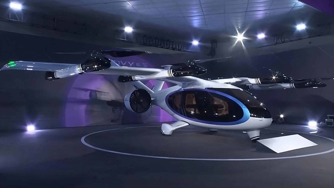 Por tierra, mar y aire. China quiere conquistar el sector de los vehículos eléctricos voladores eVTOL