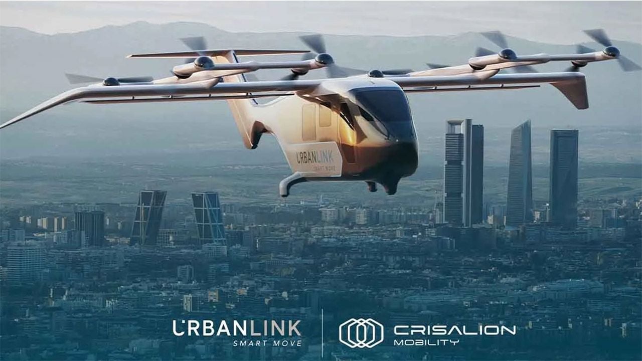 ¿Se hará realidad? UrbanLink quiere que Madrid sea la primera ciudad española con taxis voladores