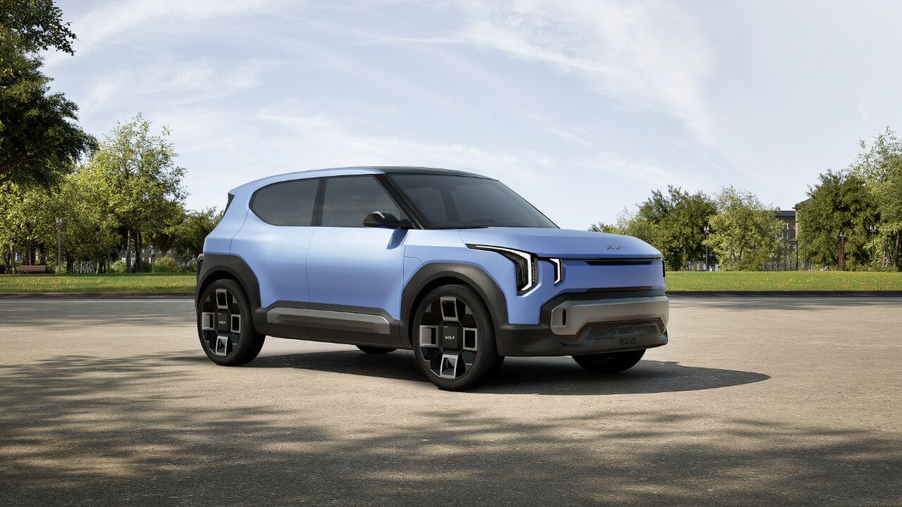 KIA Concept EV2, el coche eléctrico más barato de la marca llega dispuesto a retar al BYD Atto 2