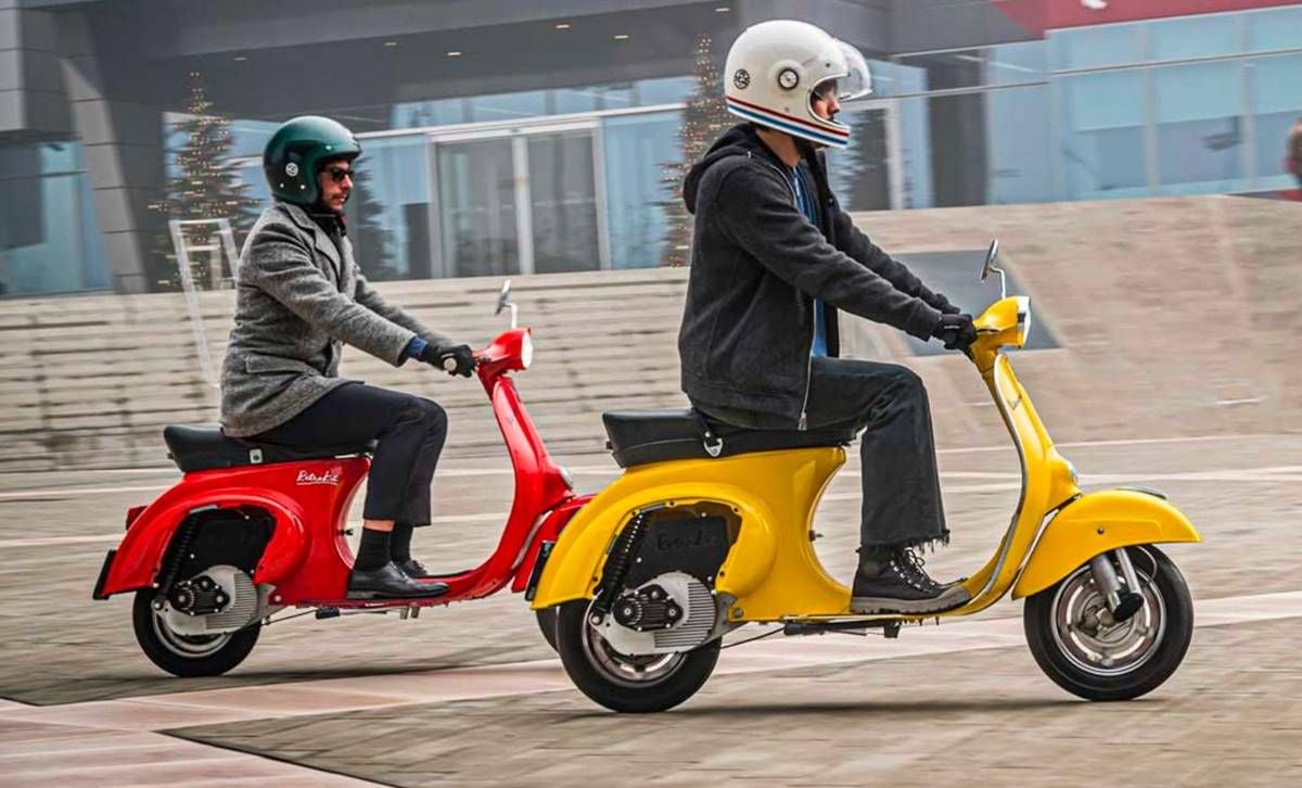 El kit que transforma cualquier Vespa en una moto eléctrica