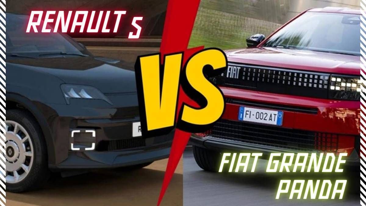 Fiat Grande Panda vs Renault 5, duelo de coches eléctricos económicos