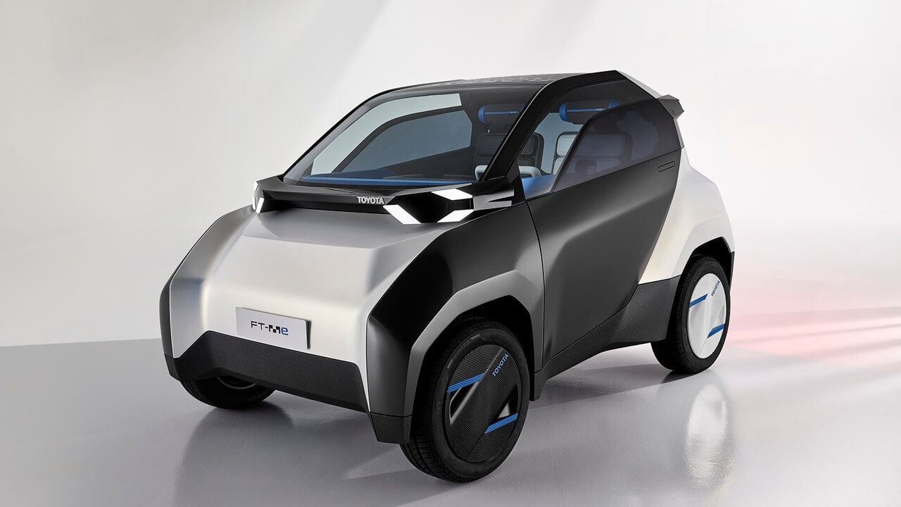 Toyota presenta su rival para el Citroën Ami, el asequible microcoche eléctrico FT-Me