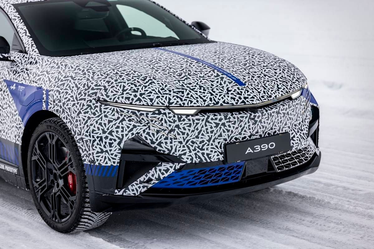 Alpine A390: primeras fotos e información oficial del crossover eléctrico