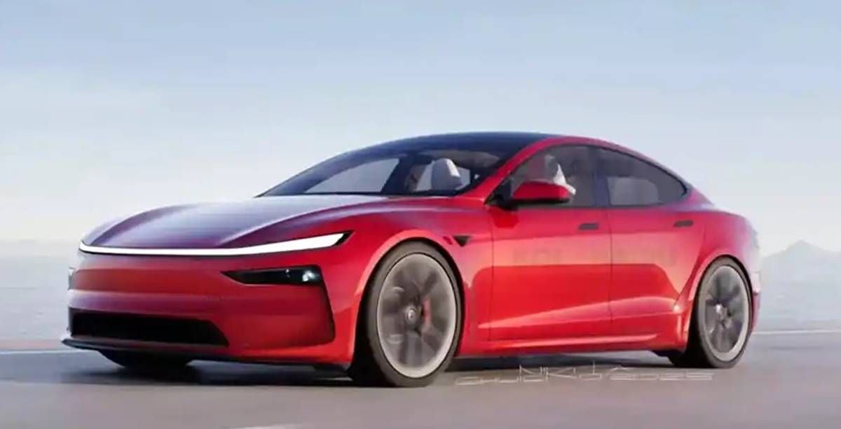 El nuevo Tesla Model S llegará a finales de este año, y ya tiene sus propios renders