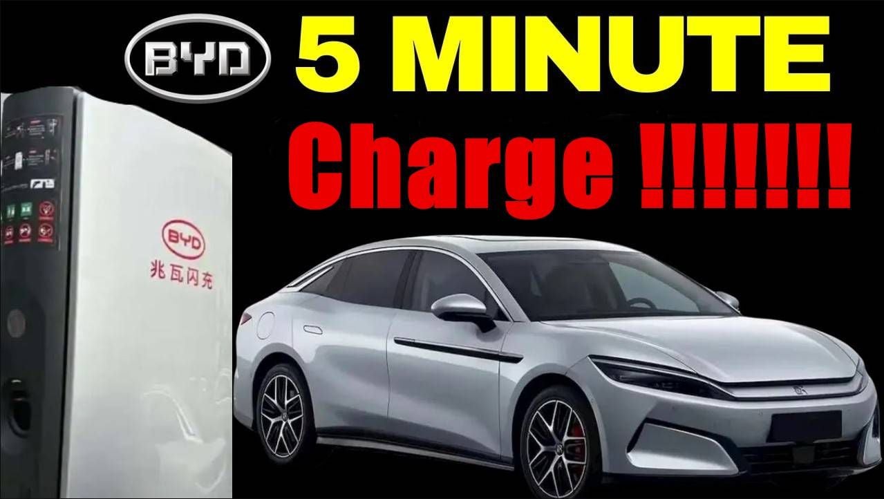 ¿Realmente funciona la carga en cinco minutos del sistema de megavatio de BYD?