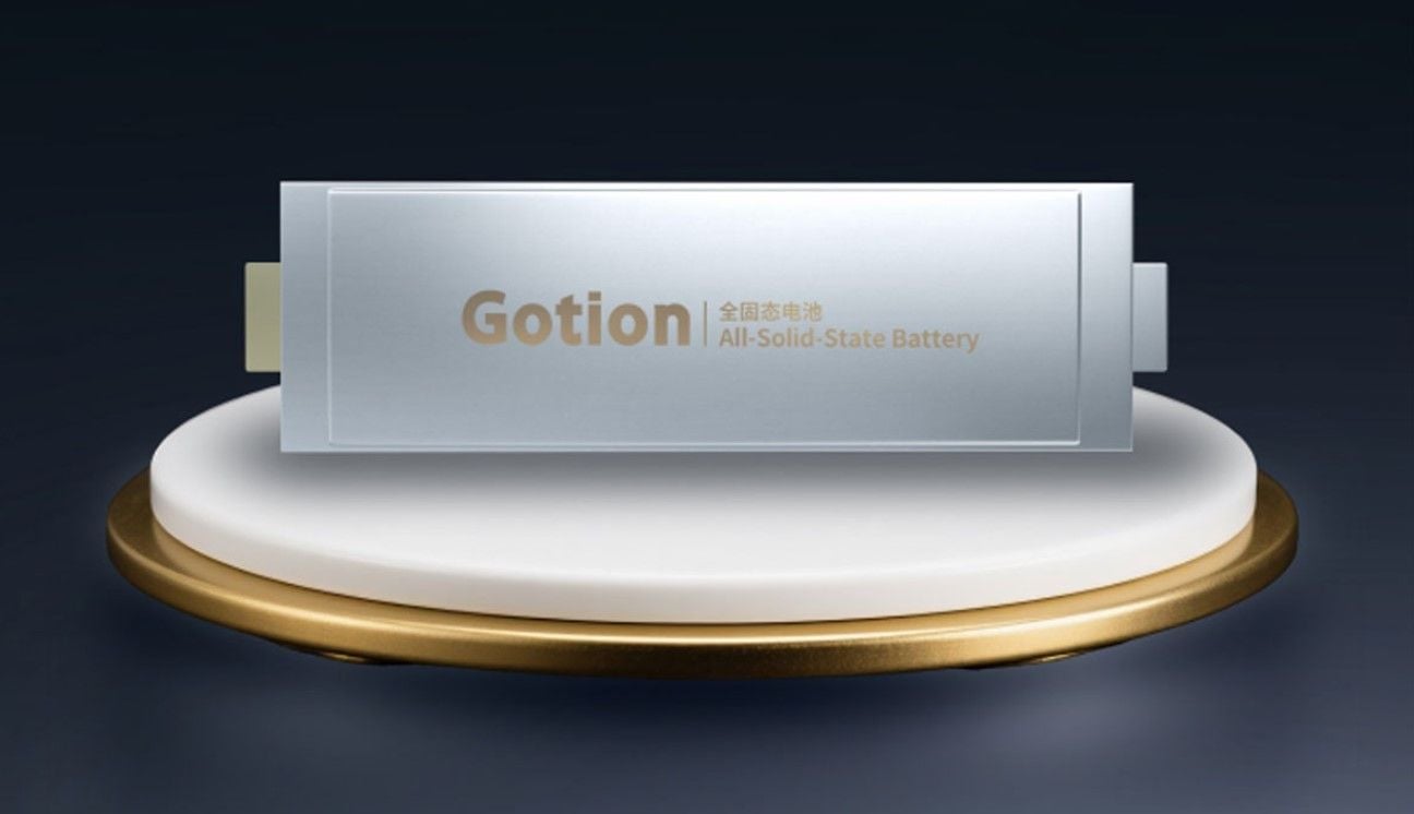 Gotion comienza la producción de sus baterías con electrolito sólido con un 40% más densidad energética que las actuales