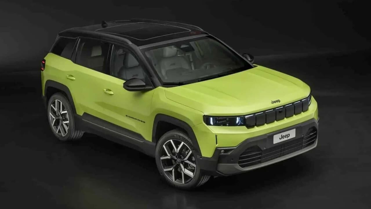 Se filtra el nuevo Jeep Compass eléctrico, el hermano americano del Citroën C5 Aircross