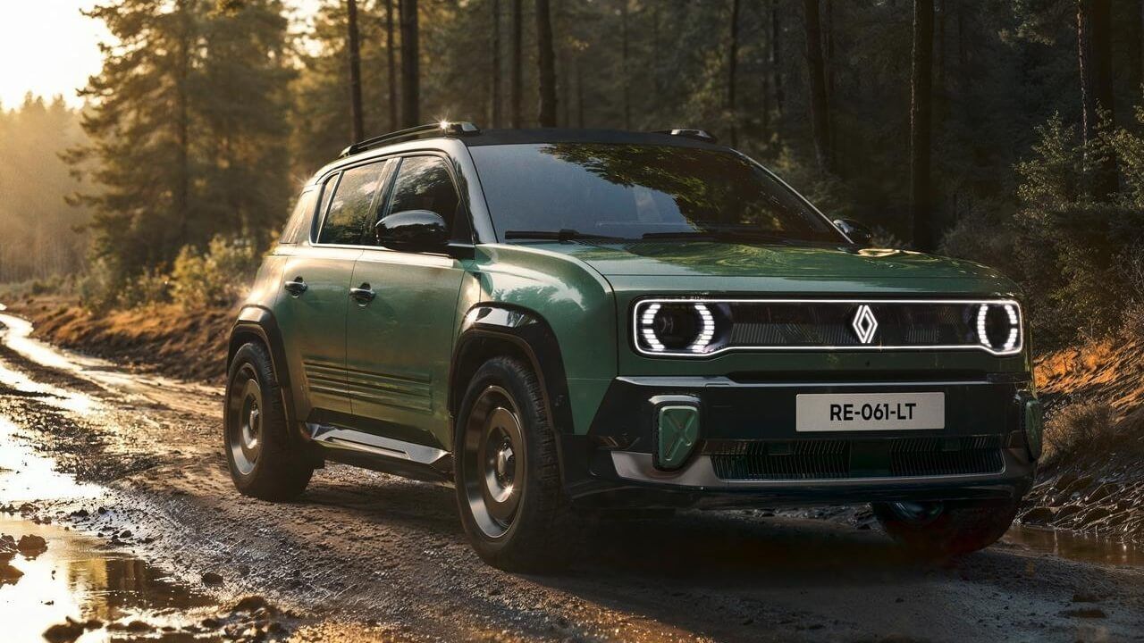Renault 4 Savane 4x4 Concept, la marca prepara una versión todoterreno del simpático R4 eléctrico