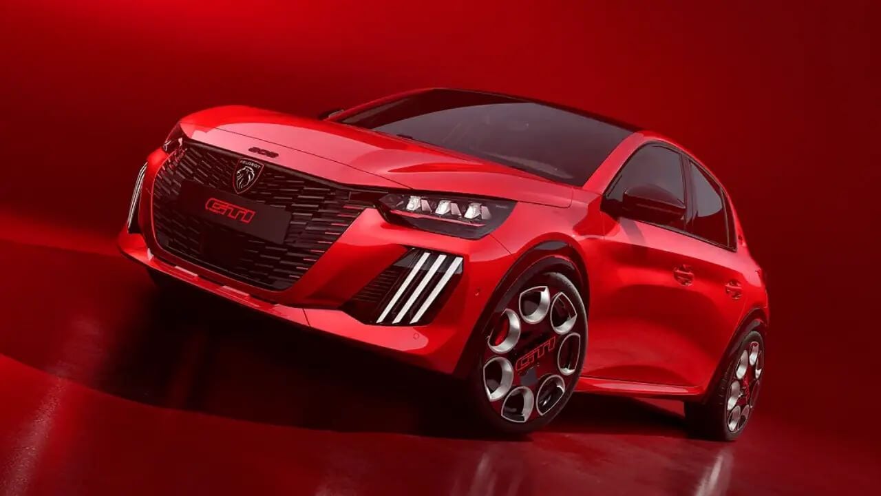 Peugeot presenta el E-208 GTi, el pequeño deportivo renace como una bestia eléctrica de 280 CV