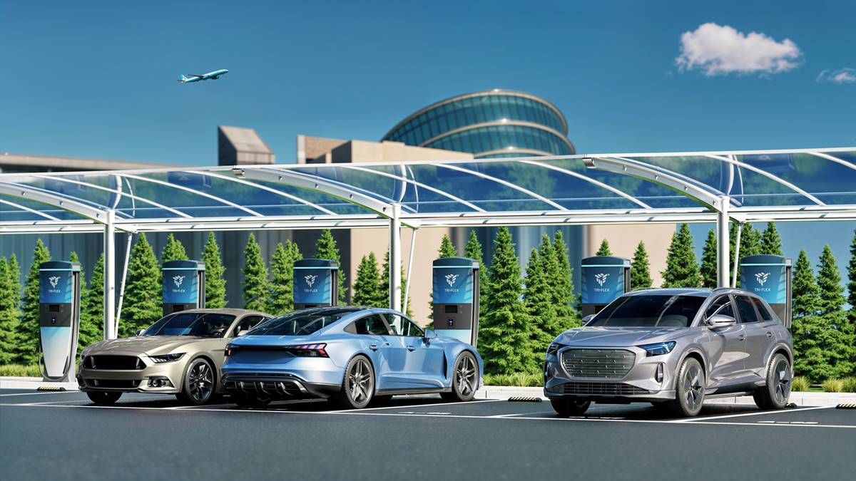 Así es el sistema modular de carga rápida que puede alimentar hasta 64 coches eléctricos a la vez