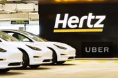 Tesla Uber alquiler taxis