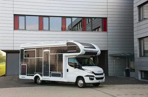 Panel solar flexible 100 W para autocaravanas y furgonetas camper