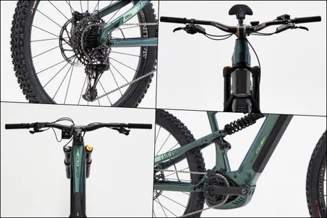 Bicicleta eléctrica montaña 29 doble suspensión aluminio Stilus  E-allmountain