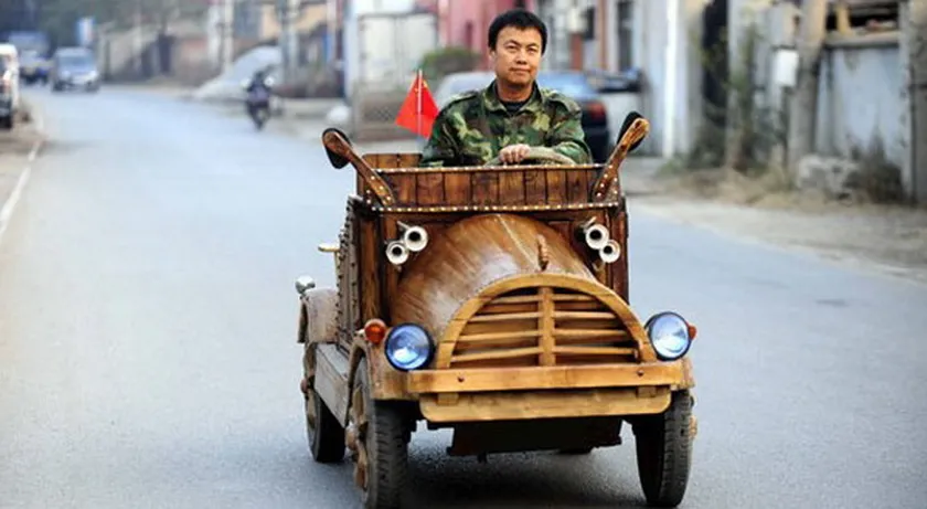china-wooden-electric-car