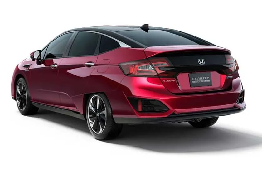 honda-clarity-fuel-cell-rear-side-view-in-red