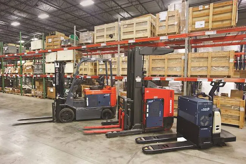 fuel cell electric forklift