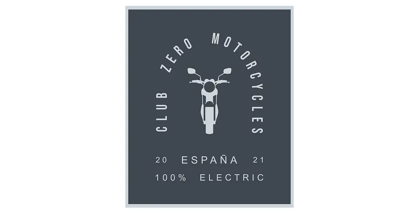 Logo club zero motorcycles 