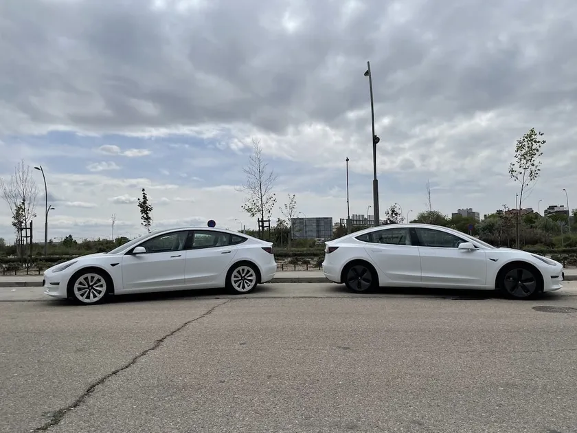 Tesla Model 3 contra Model 3 