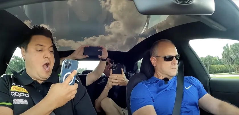 reacciones prueba Tesla Model S Plaid