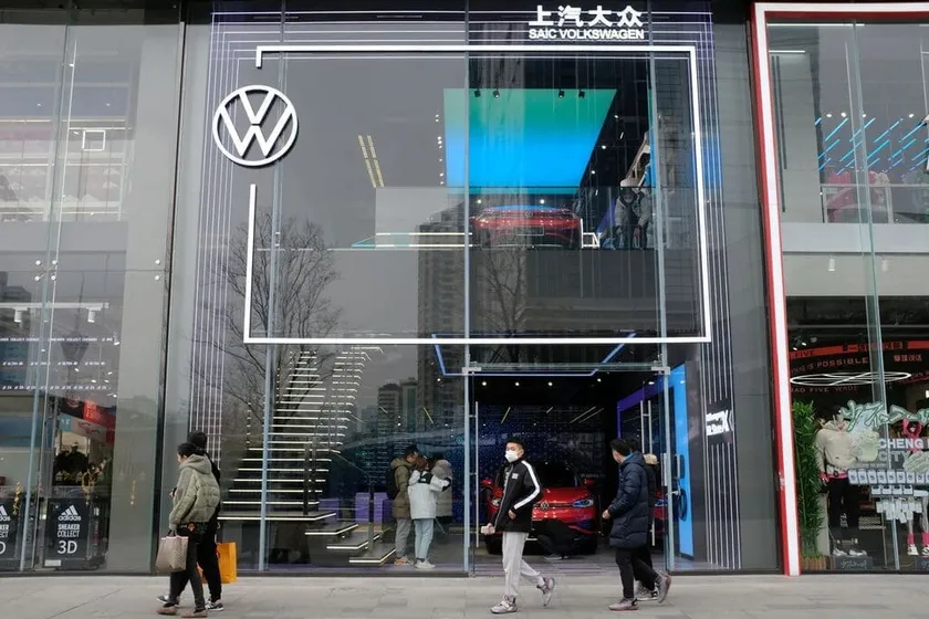 Tienda Volkswagen en China