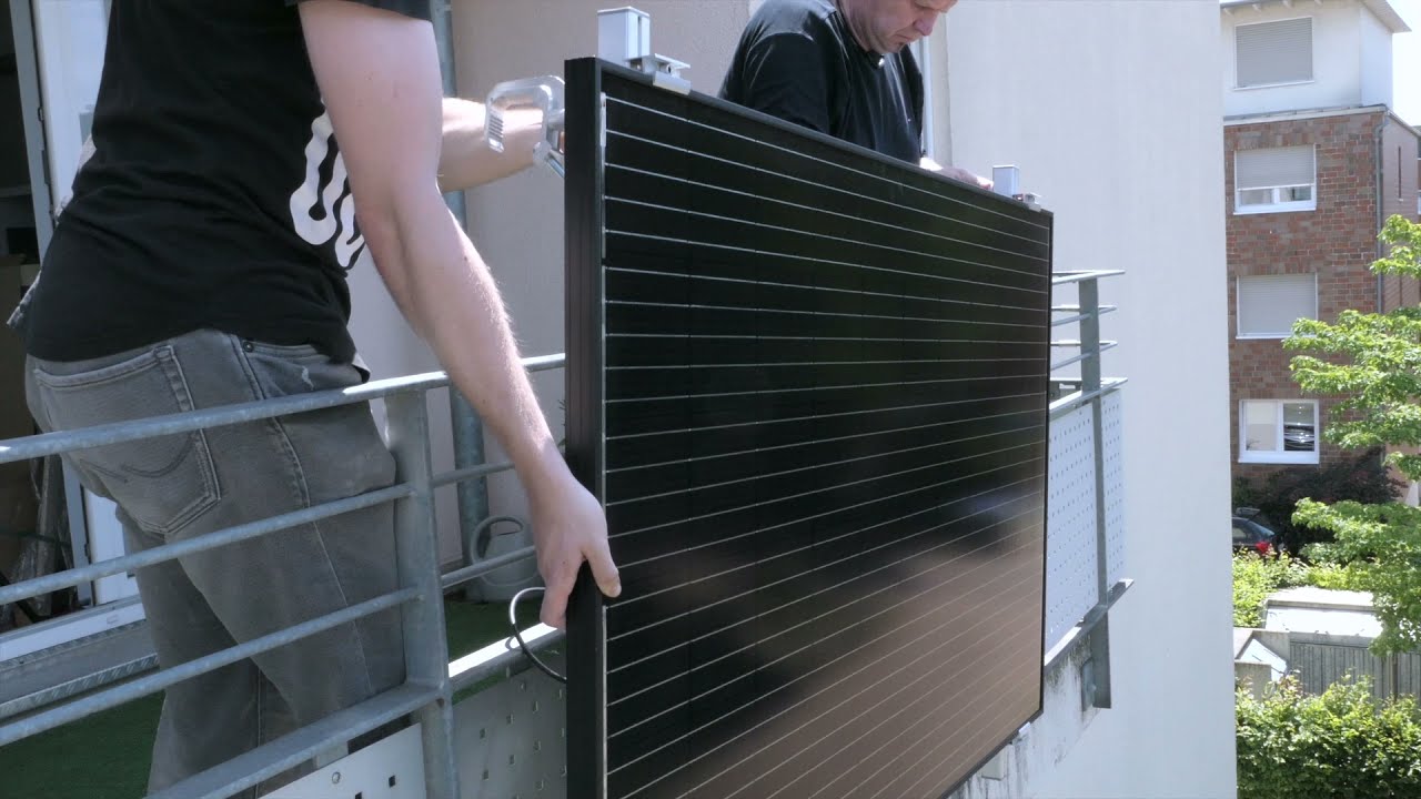 Sistema solar fotovoltaico de bajo coste para el balcón, ¿es rentable?